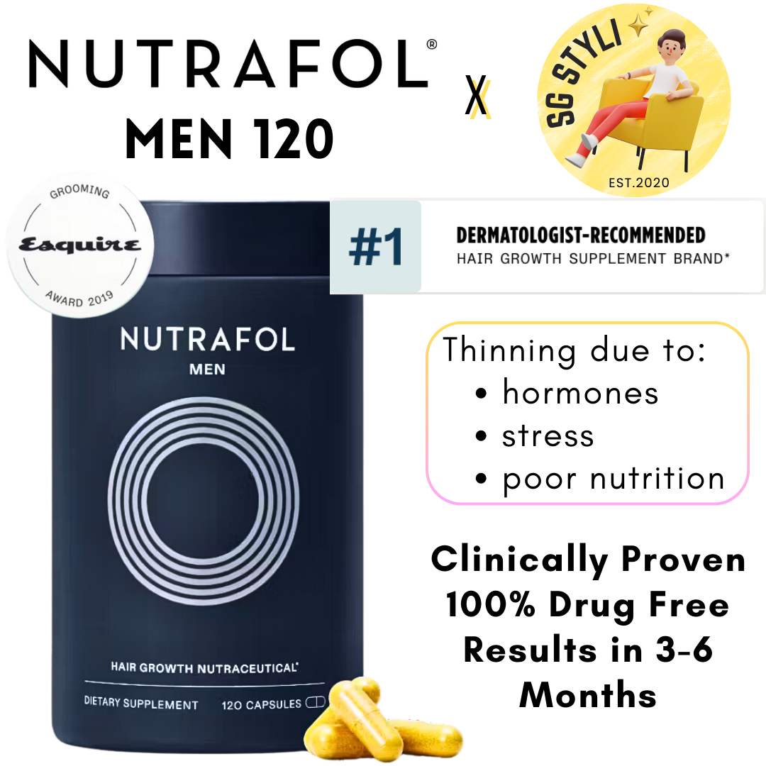 Nutrafol Women/Men/Women Balance 120 Tabs (Strengthen Hair Growth)