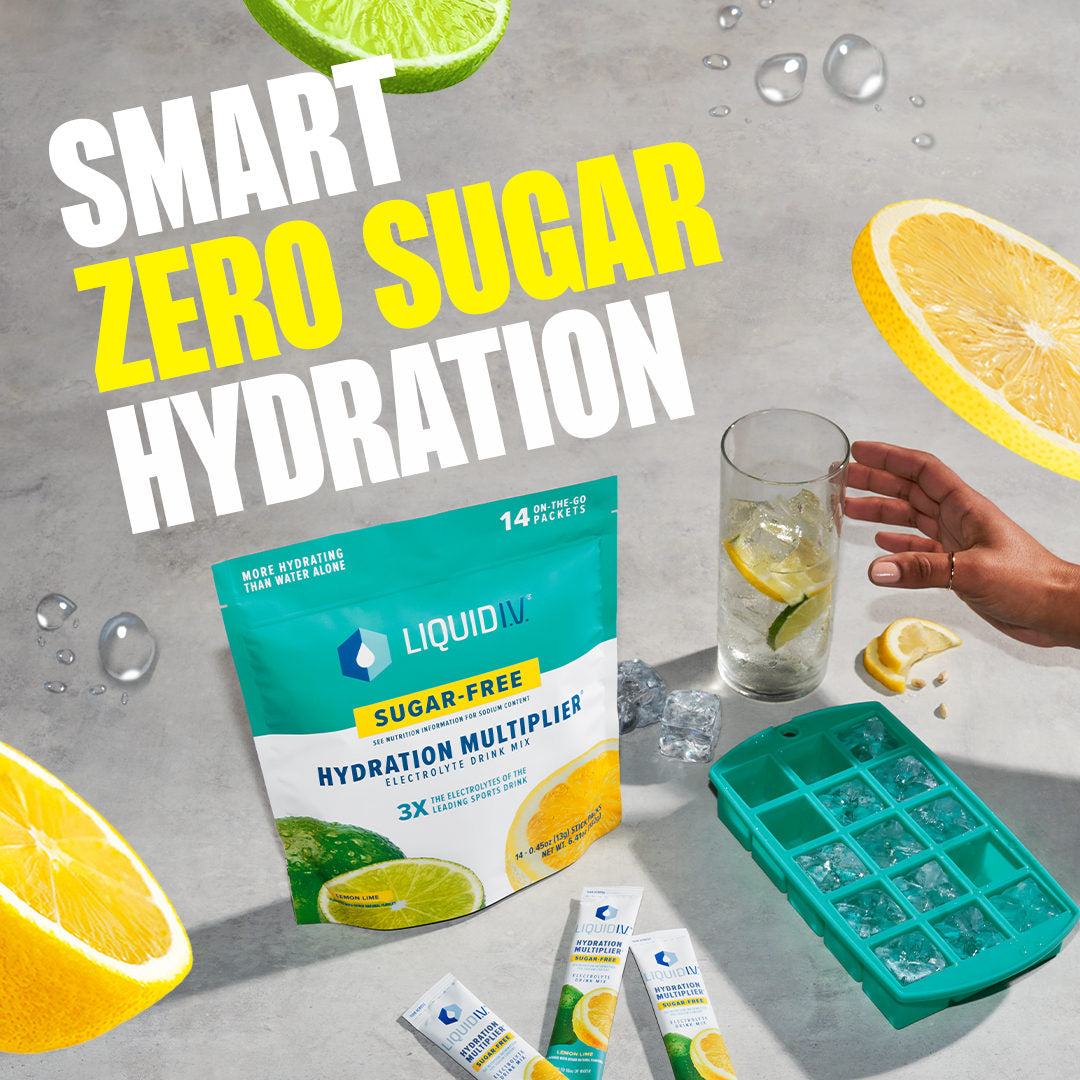 Liquid IV I.V. Hydration Multiplier Electrolyte Drink Lemon Peach 24 Packs (15 Flavours)