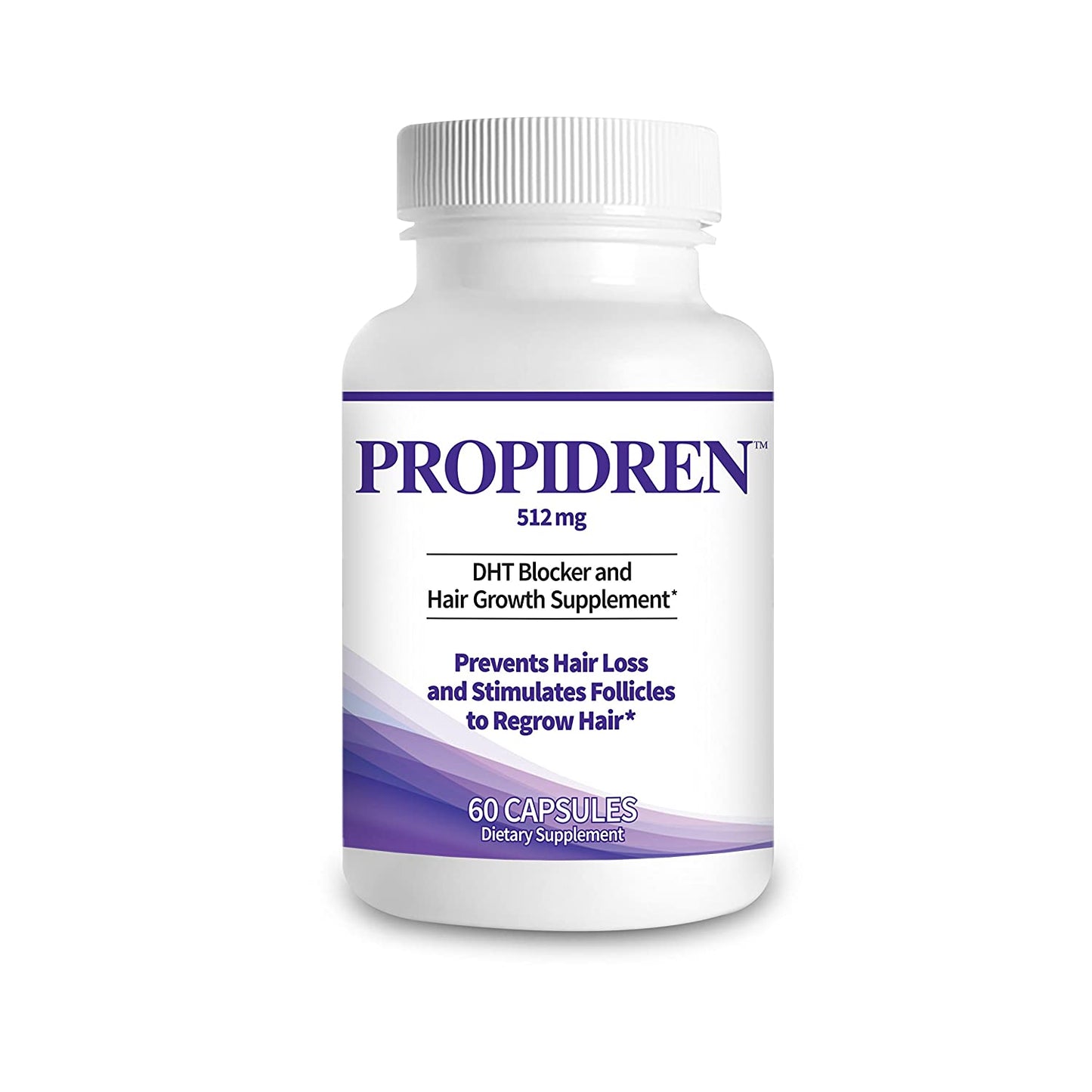Propidren DHT Blocker with Saw Palmetto Hair Growth Supplement 60 Caps