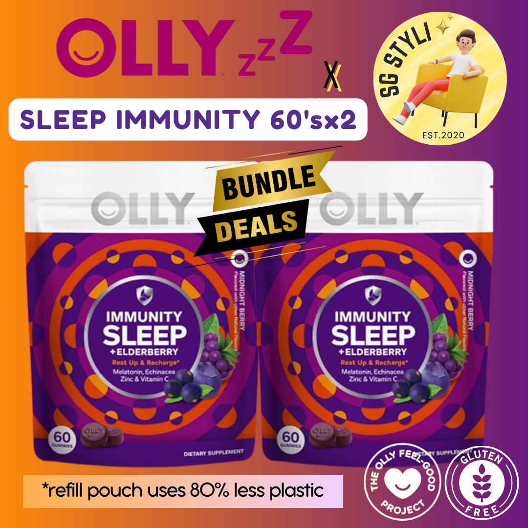 Olly Sleep 50/110 Gummy Vitamins 3mg/5mg/10mg Melatonin (Better Sleep)