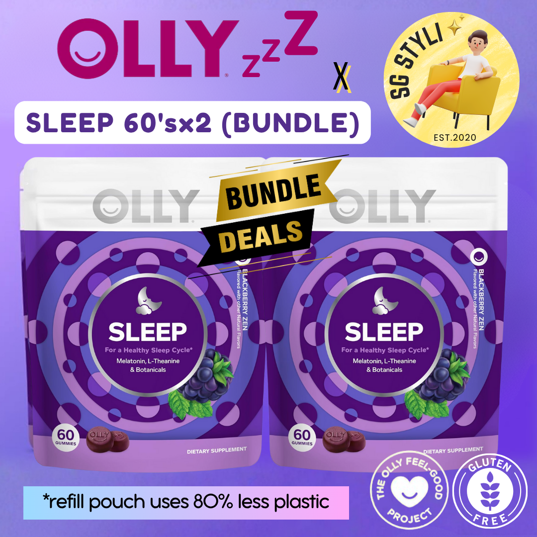 Olly Sleep 50/110 Gummy Vitamins 3mg/5mg/10mg Melatonin (Better Sleep)