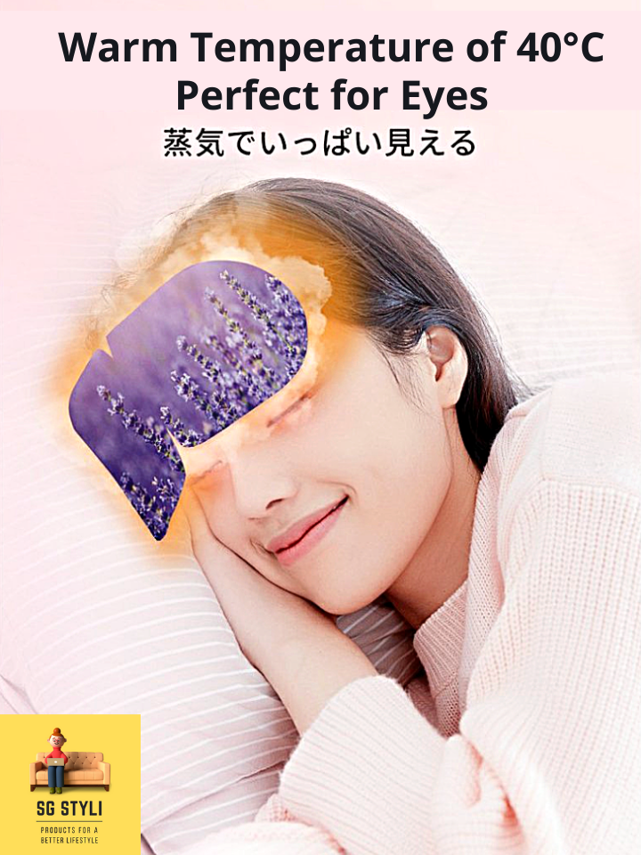 Steam Eye Mask Eye Protection Steam Hot Eye Mask Heating (Better Sleep)