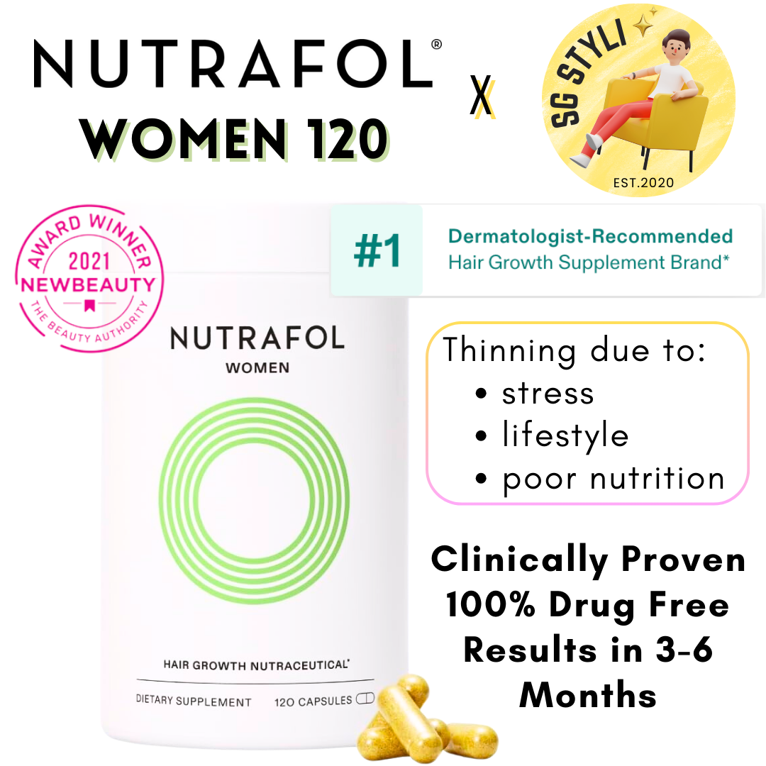 Nutrafol Women/Men/Women Balance 120 Tabs (Strengthen Hair Growth)