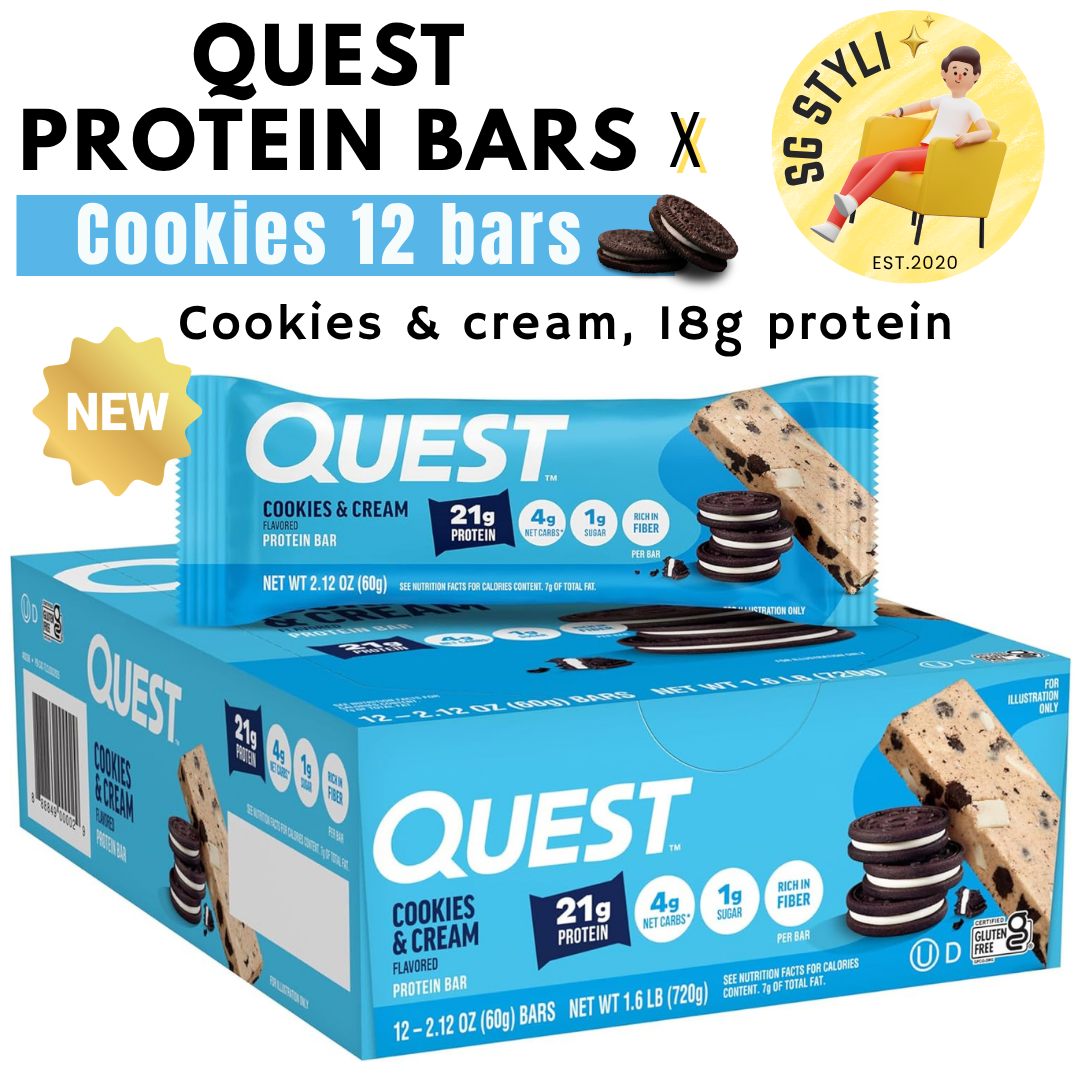 Quest Nutrition Protein 12 Bars Chocolate - Keto Friendly, High Protein