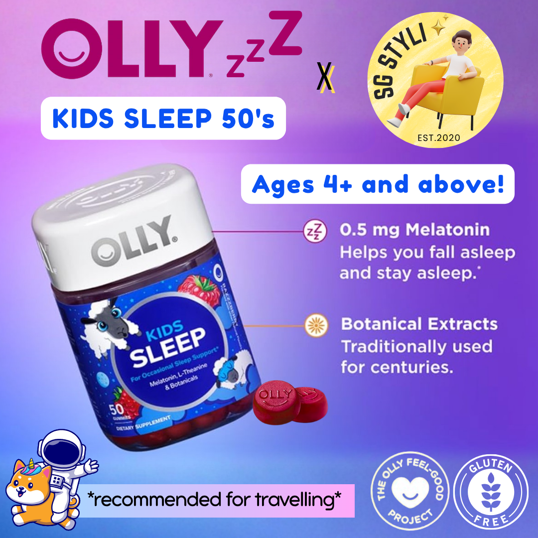Olly Sleep 50/110 Gummy Vitamins 3mg/5mg/10mg Melatonin (Better Sleep)