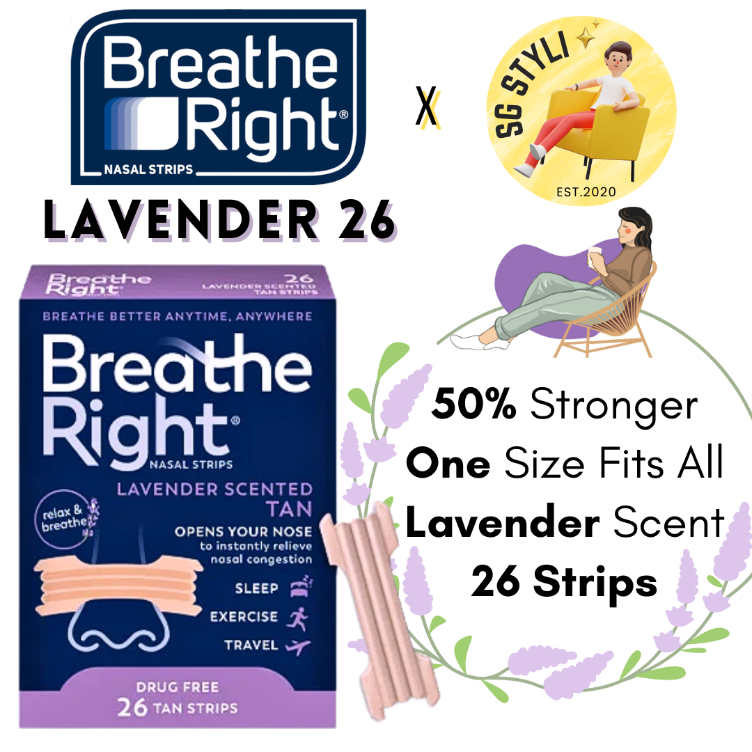 Breathe Right Nasal Strips 10/30/44/72's Extra Strength (Clear/Tan) (Breathe Better)