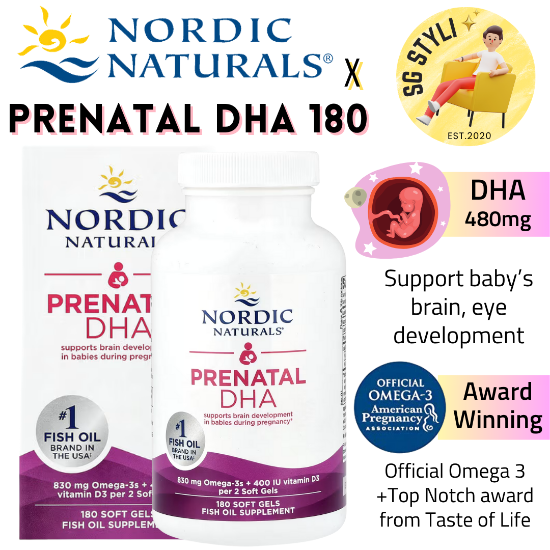 Nordic Naturals Omega 3 Fish Oil 1280mg 60/120/180 Softgels EPA DHA Brain Health