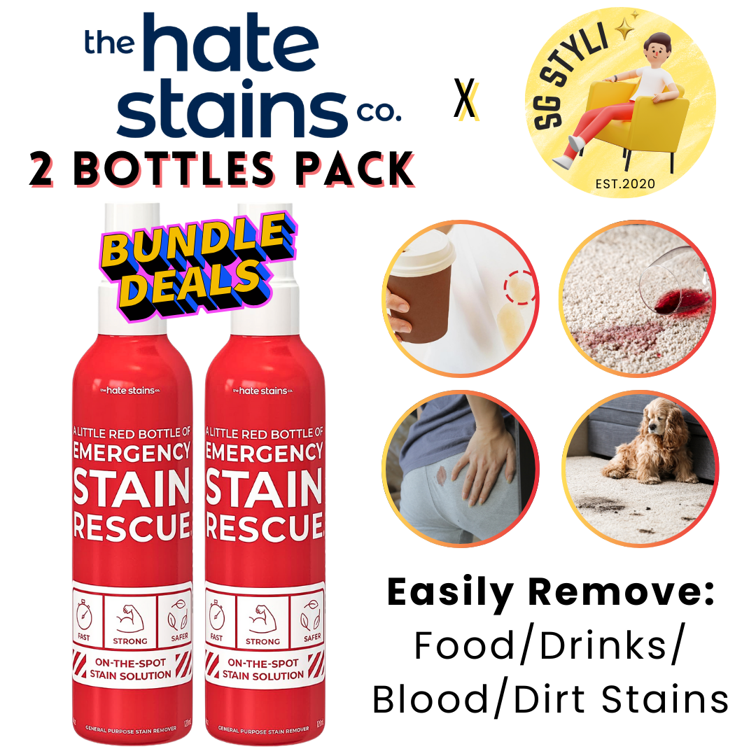Emergency Stain Remover/ Miss Mouth's Messy Eater Spray or Wipes for Clothes, Fabric, Silk, Linen