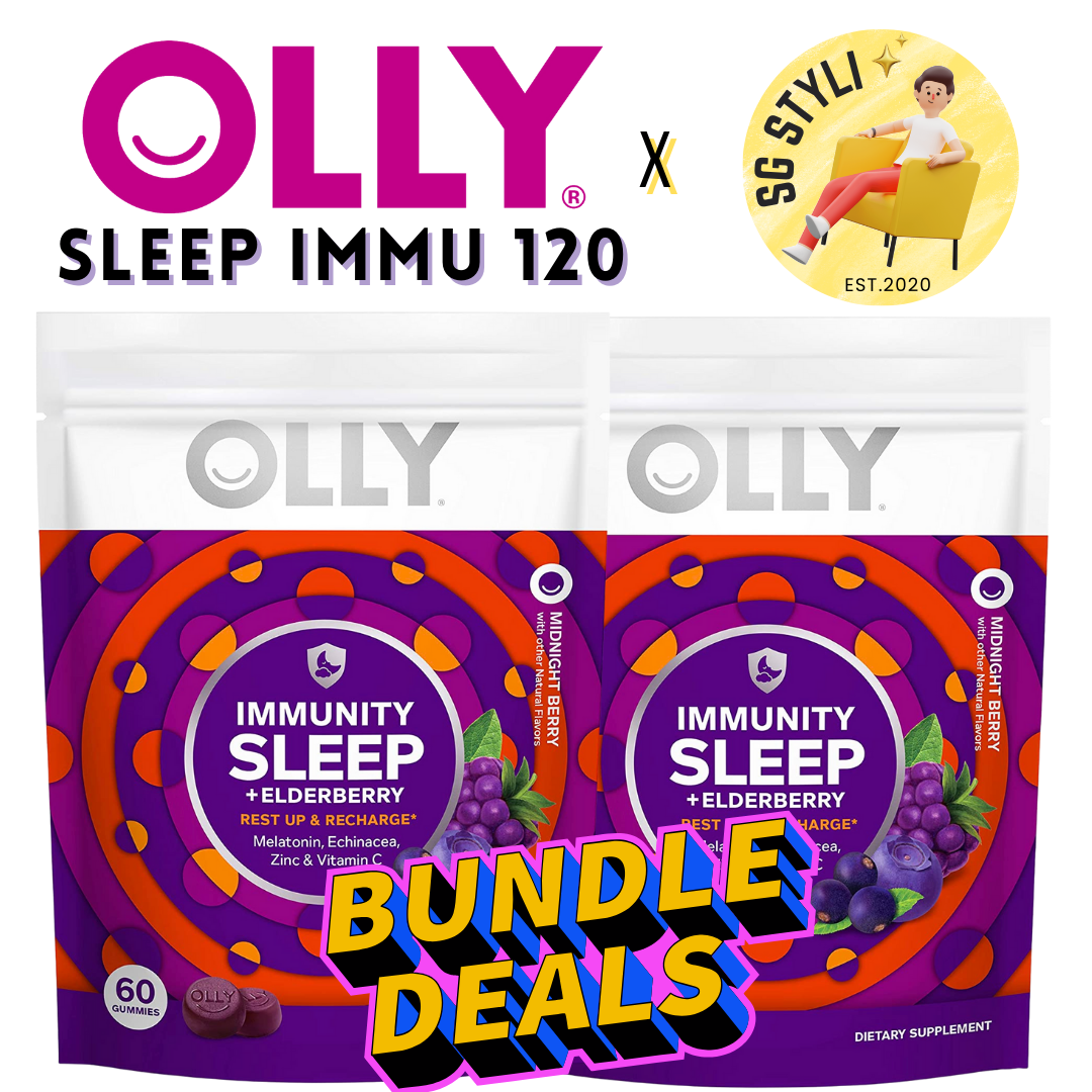 Olly Sleep 50/110 Gummy Vitamins 3mg/5mg/10mg Melatonin (Better Sleep)