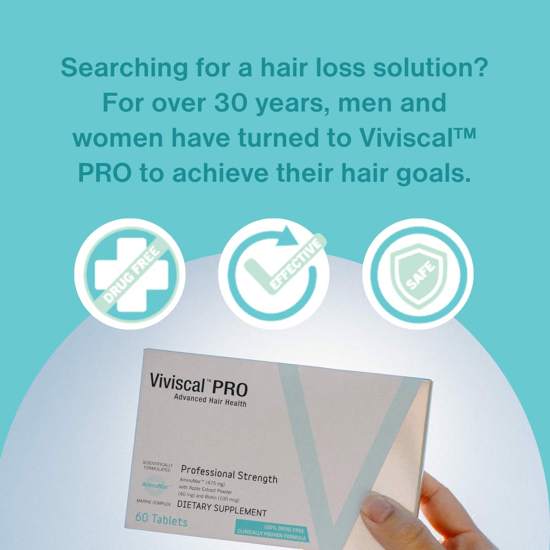 Viviscal Professional PRO 60/180 Tabs (Hair Growth Supplements)