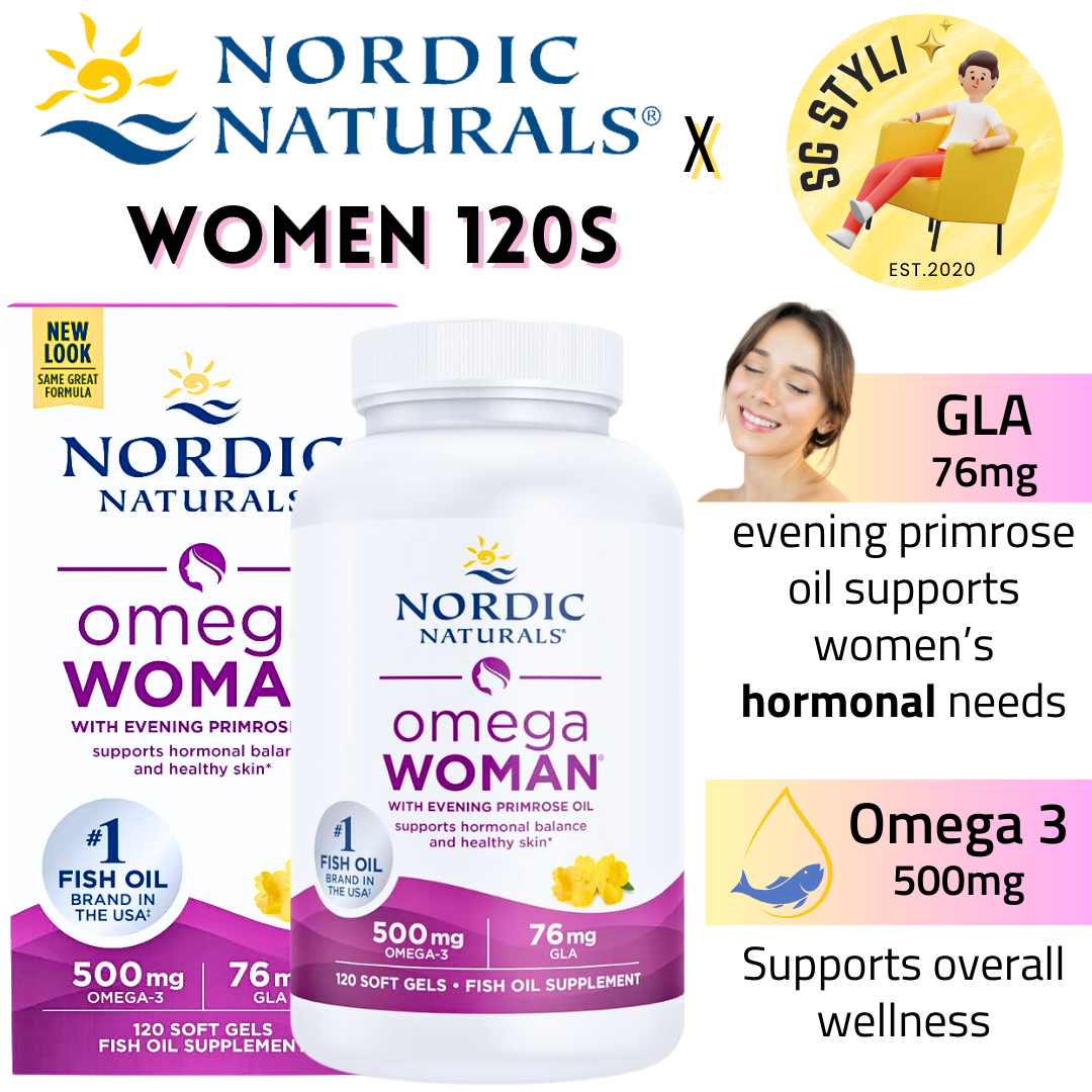 Nordic Naturals Omega 3 Fish Oil 1280mg 60/120/180 Softgels EPA DHA Brain Health