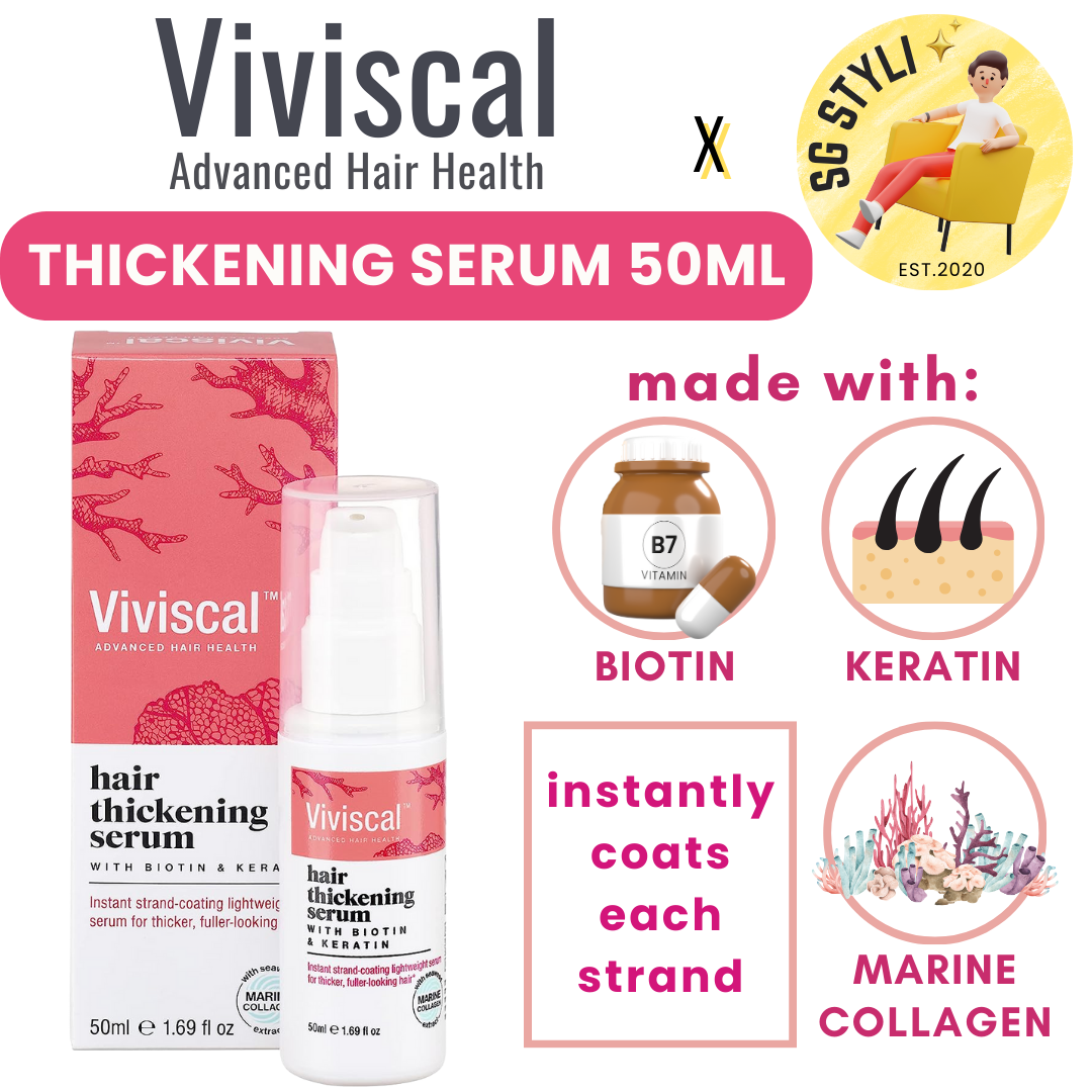 Viviscal Gorgeous Growth Densifying Shampoo/Conditioner 250ml (Woman/Man) (Promotes Hair Growth)