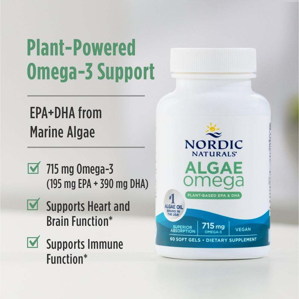 Nordic Naturals Omega 3 Fish Oil 1280mg 60/120/180 Softgels EPA DHA Brain Health