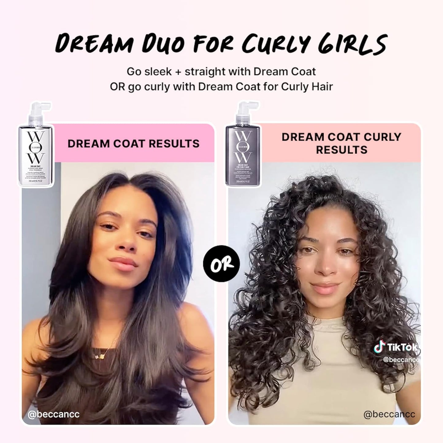 Color Wow Dream Coat 200ml Anti Frizz Supernatural Spray Anti-Humidity (Ideal For Frizzy Hair)