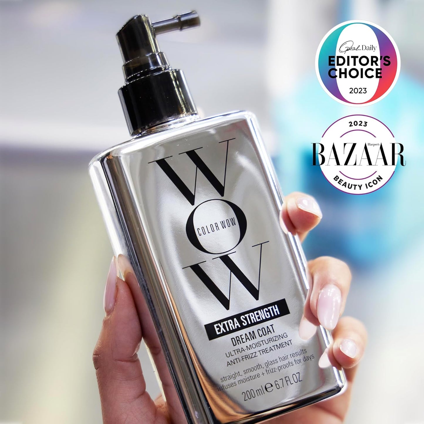 Color Wow Dream Coat 200ml Anti Frizz Supernatural Spray Anti-Humidity (Ideal For Frizzy Hair)