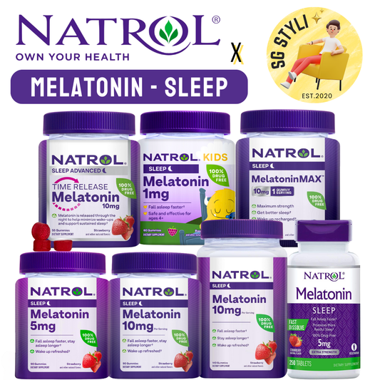 Natrol Melatonin 5/10mg 100/140/150 Sleep Tablets Gummies Timed Release Fast Dissolve
