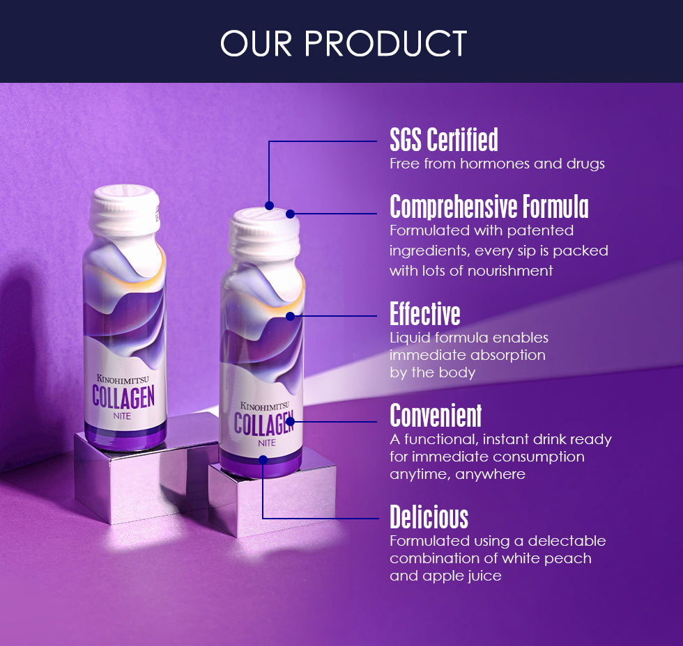 Kinohimitsu Collagen Diamond/Men/Nite 32/64 Bottles (Collagen Drink)