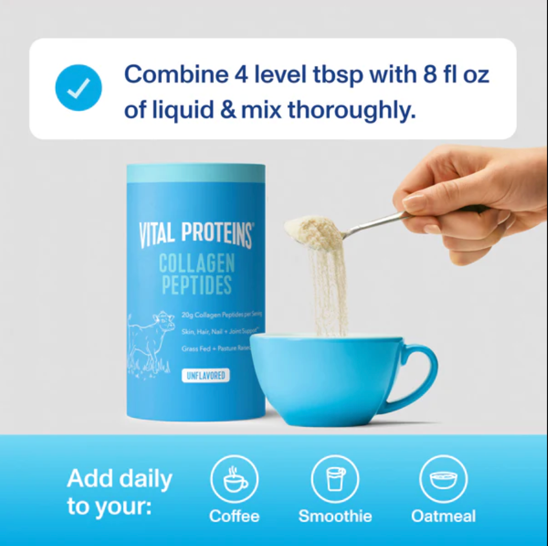 Vital Proteins Collagen Peptides 567g/680g Unflavored Value Size