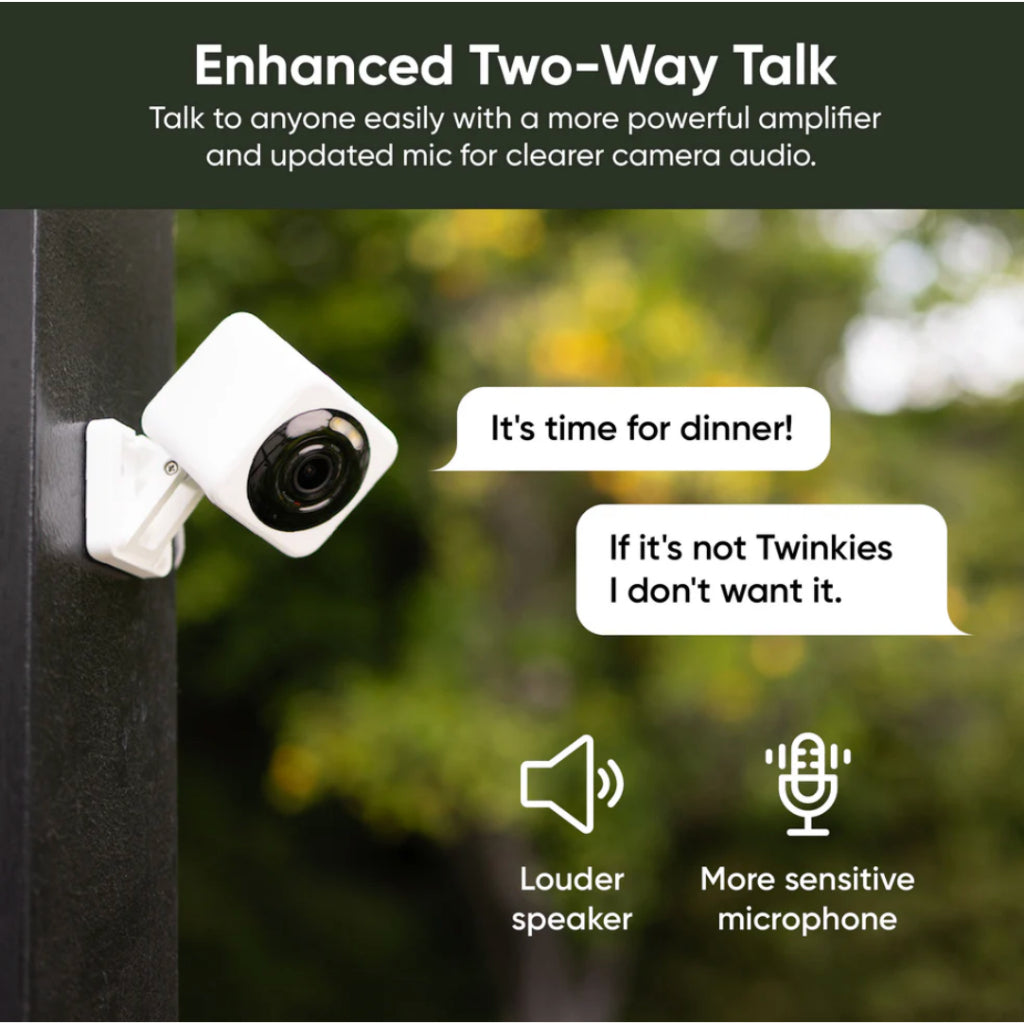 Wyze Cam V4 1080p HD Indoor/Outdoor Video Camera, 2-Way Audio,Night Vision,Alexa