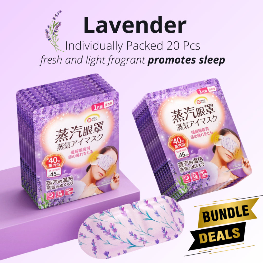 Steam Eye Mask Eye Protection Steam Hot Eye Mask Heating (Better Sleep)