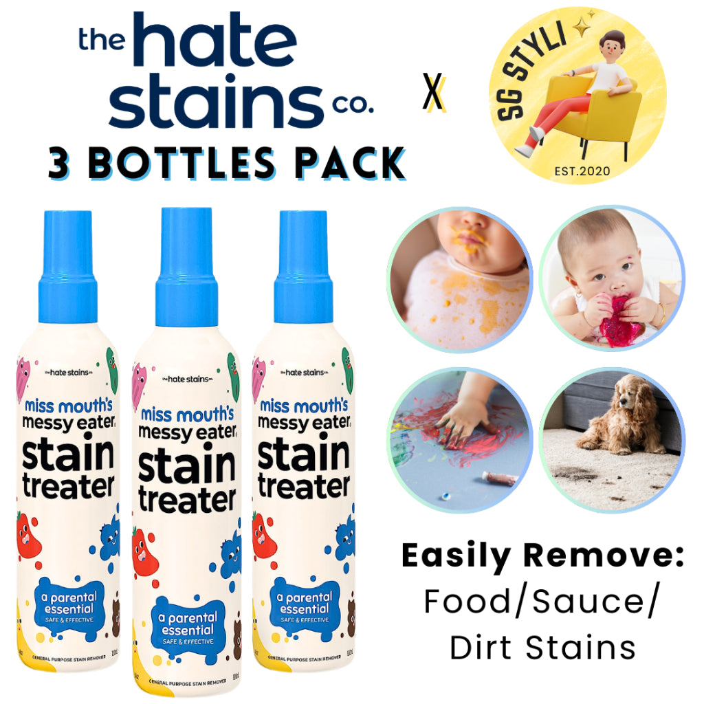 💯 Emergency Stain Remover/ Miss Mouth's Messy Eater Spray or Wipes for Clothes, Fabric, Silk, Linen *1-3 Days Delivery*