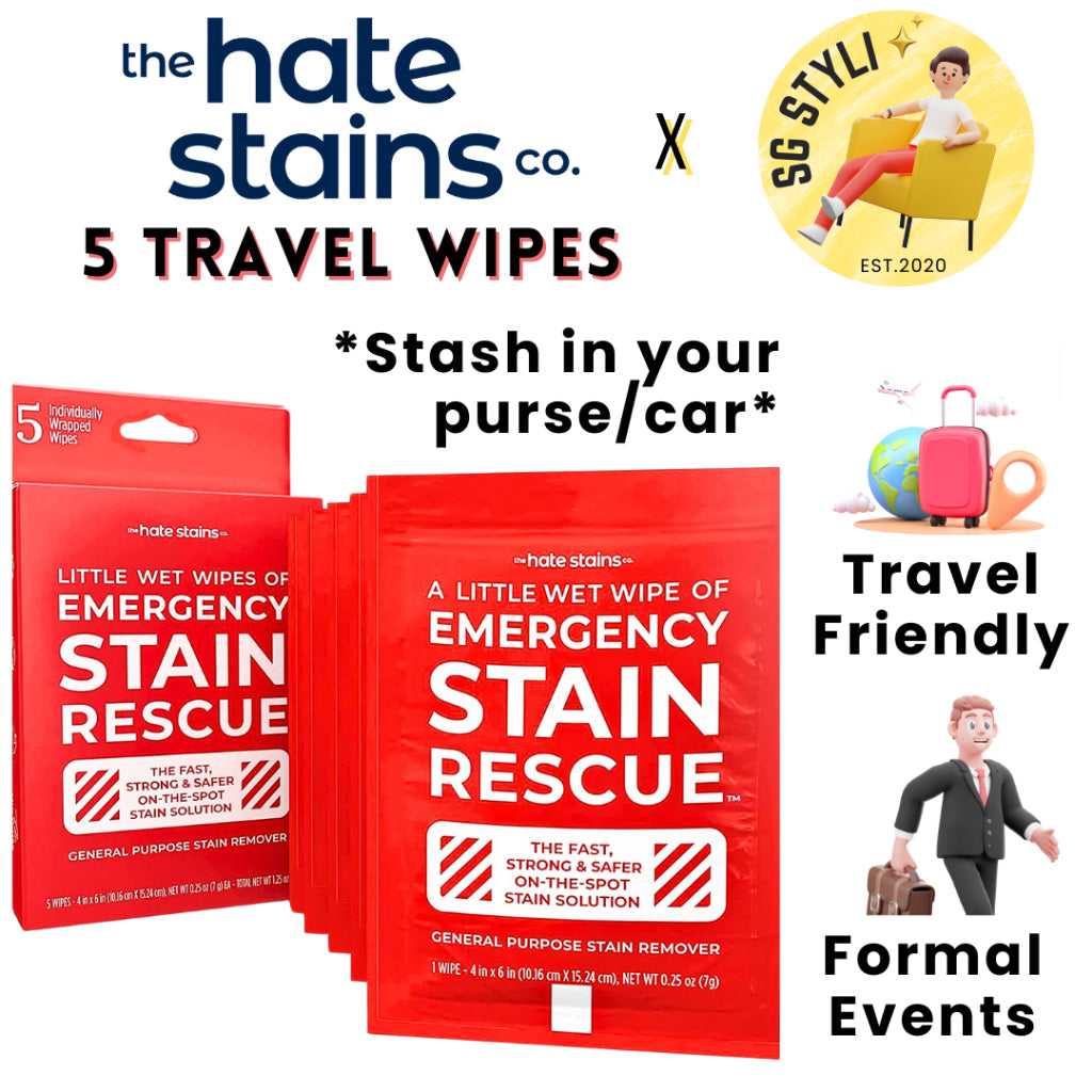 💯 Emergency Stain Remover/ Miss Mouth's Messy Eater Spray or Wipes for Clothes, Fabric, Silk, Linen *1-3 Days Delivery*