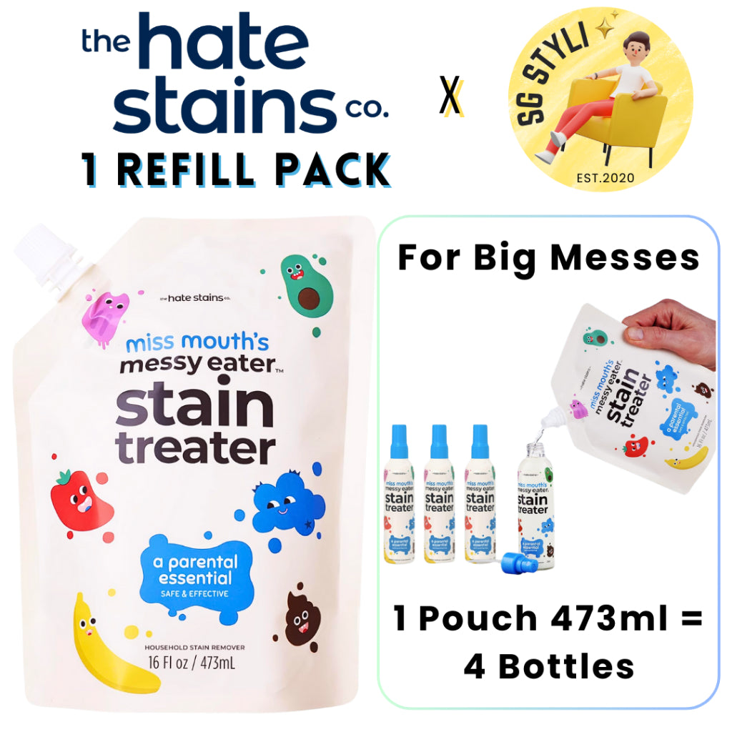 💯 Emergency Stain Remover/ Miss Mouth's Messy Eater Spray or Wipes for Clothes, Fabric, Silk, Linen *1-3 Days Delivery*