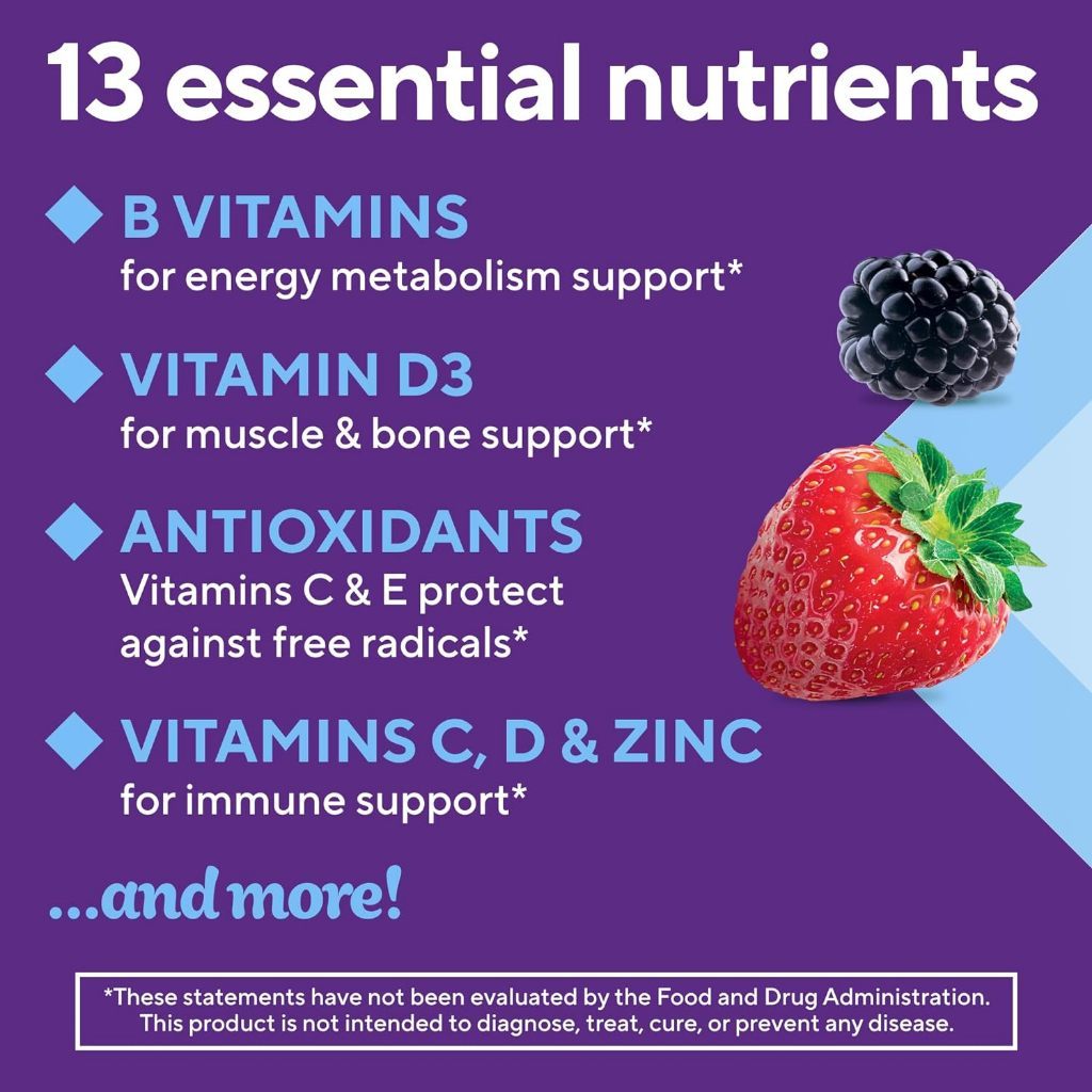 Vitafusion Vegan Multivitamins Women/Men Chewy Gummy
