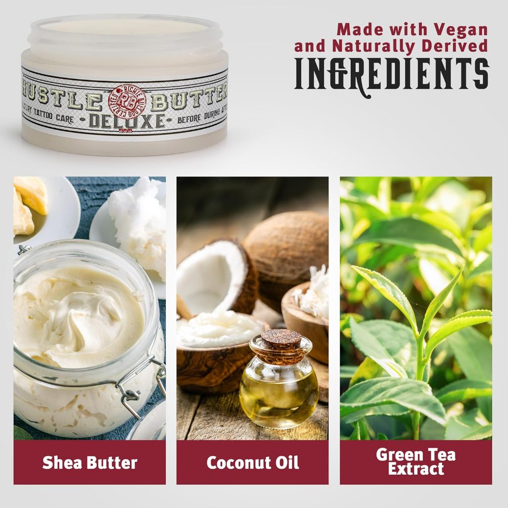 Hustle Butter Deluxe 30ml/150ml 5 Oz Luxury Tattoo Aftercare Moisturizing Tattoo Cream