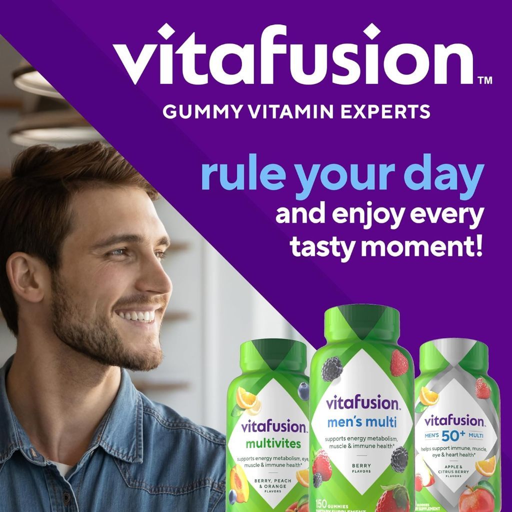 Vitafusion Vegan Multivitamins Women/Men Chewy Gummy
