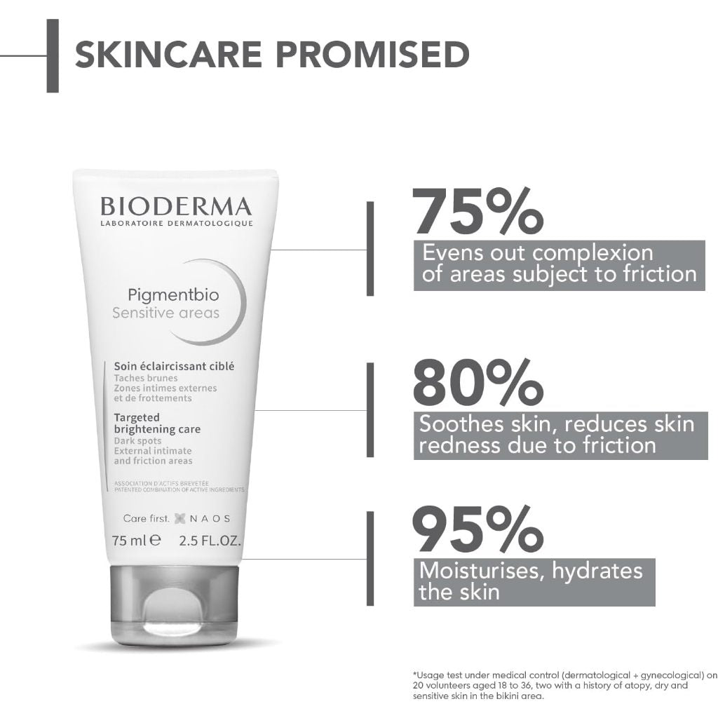 Bioderma Pigmentbio Sensitive Areas for Hyperpigmentation White Moisturising Cream 75ml