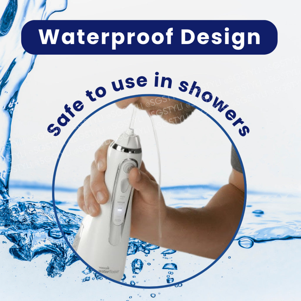 Waterpik Cordless Advanced Water Flosser Rechargeable WP-580 ADA Accepted