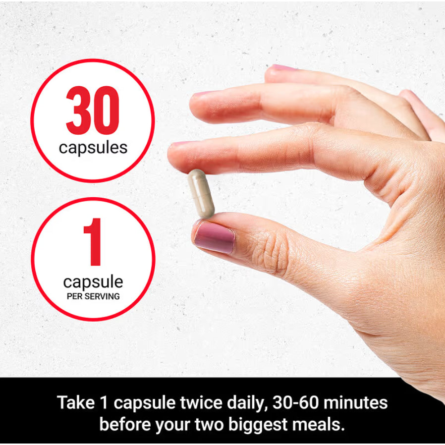 Force Factor LeanFire 30 Vegetarian Caps Fat Burner Lose Weight Metabolism Energy Booster