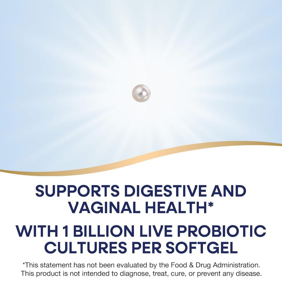 Nature's Way Probiotic Pearls Women's 1 Billion CFU Live Cultures For Women's Health