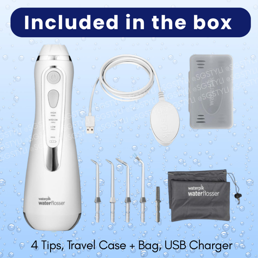 Waterpik Cordless Advanced Water Flosser Rechargeable WP-580 ADA Accepted