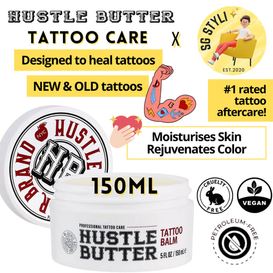 Hustle Butter Deluxe 30ml/150ml 5 Oz Luxury Tattoo Aftercare Moisturizing Tattoo Cream
