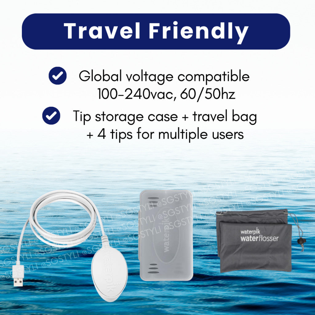Waterpik Cordless Advanced Water Flosser Rechargeable WP-580 ADA Accepted