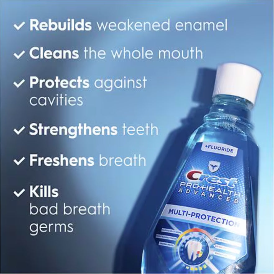 Crest Extra Whitening/Multi-Protection with Fluoride 946ml Prevent Cavity