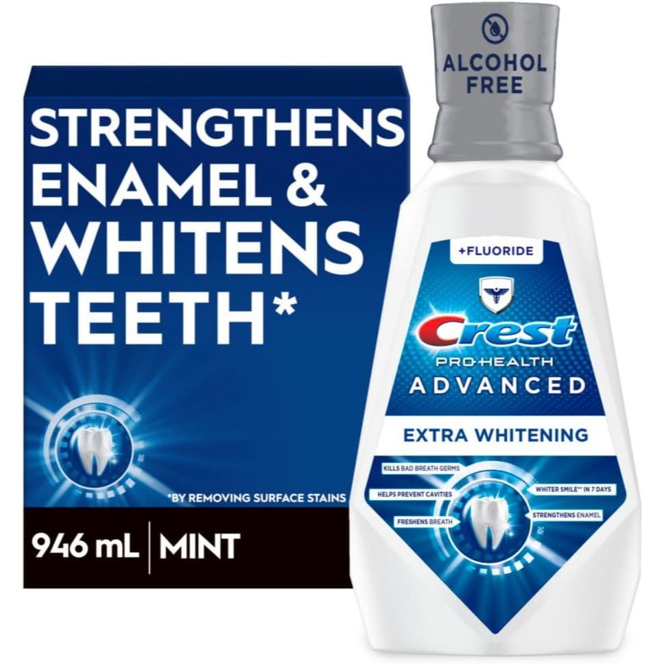 Crest Extra Whitening/Multi-Protection with Fluoride 946ml Prevent Cavity