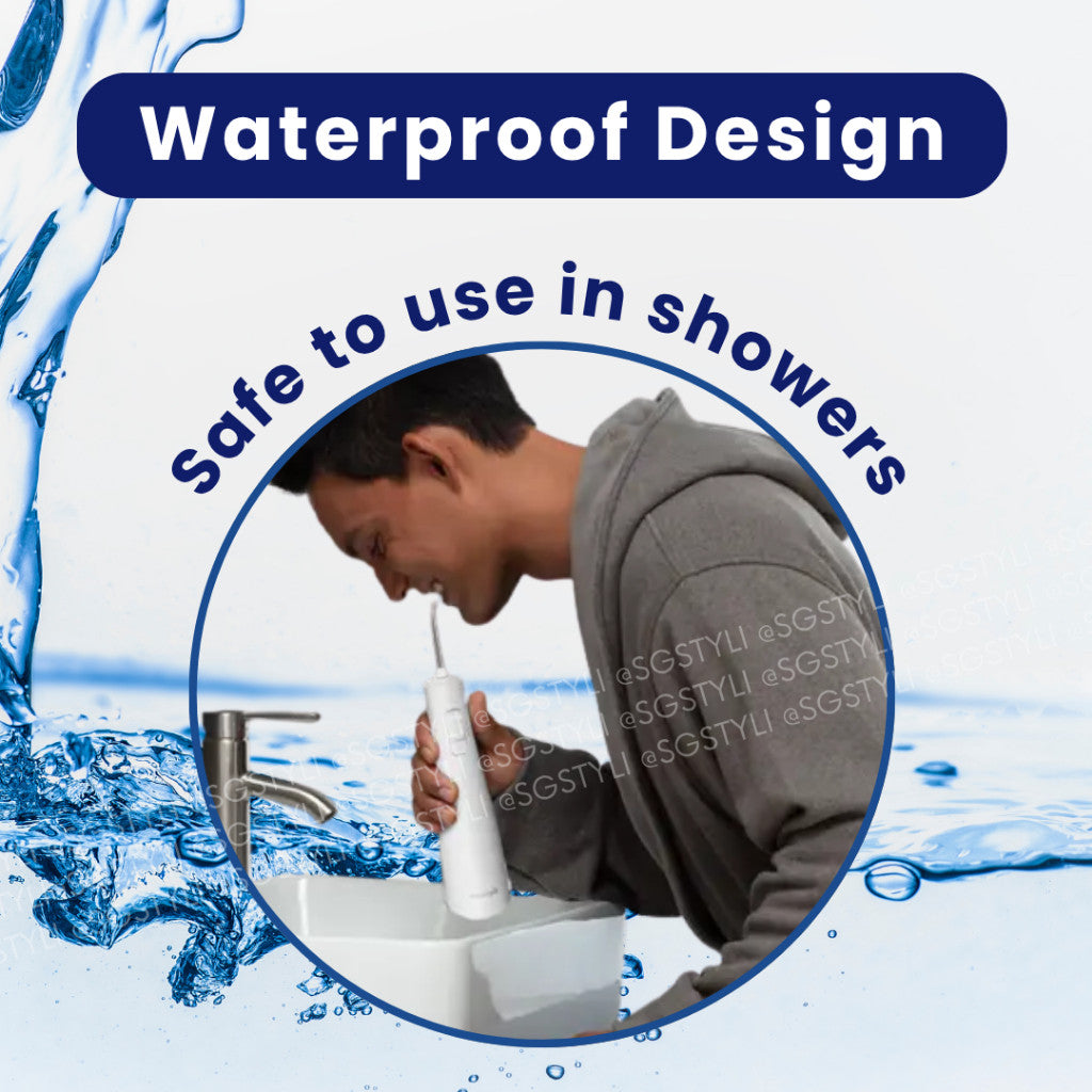 Waterpik Cordless Pulse Rechargeable Water Flosser Portable ADA Accepted