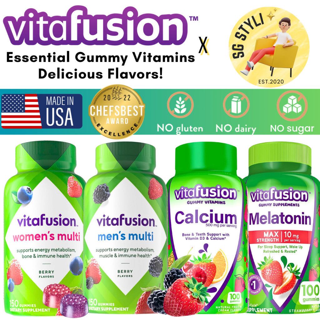 Vitafusion Vegan Multivitamins Women/Men Chewy Gummy