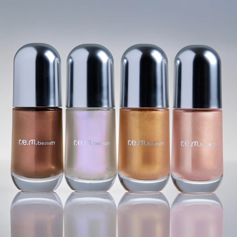 R.E.M Beauty Dreamglow Highlight Serum in Quartz - Vegan, No Parabens