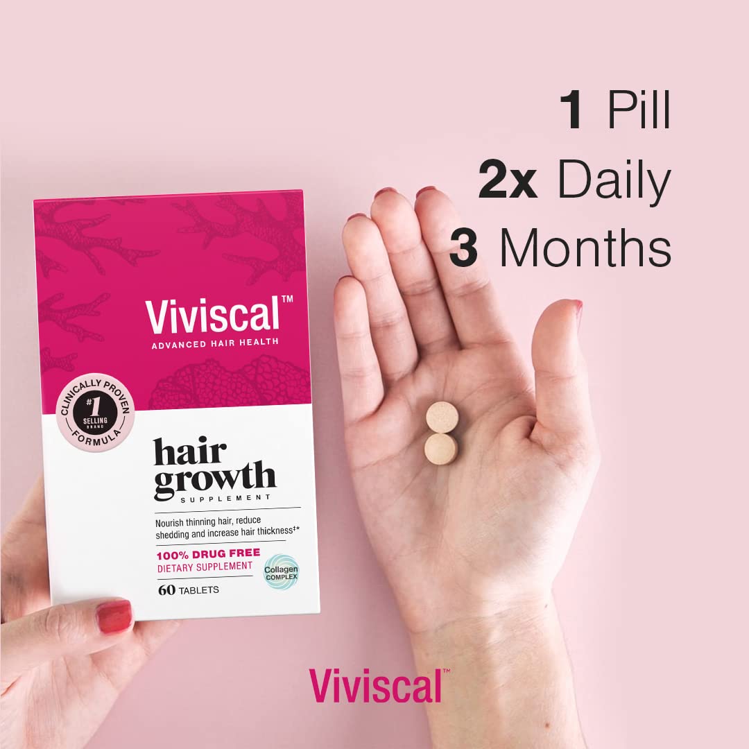 Viviscal Extra Strength Women/Men 60/180 Tabs (Hair Growth Supplements)