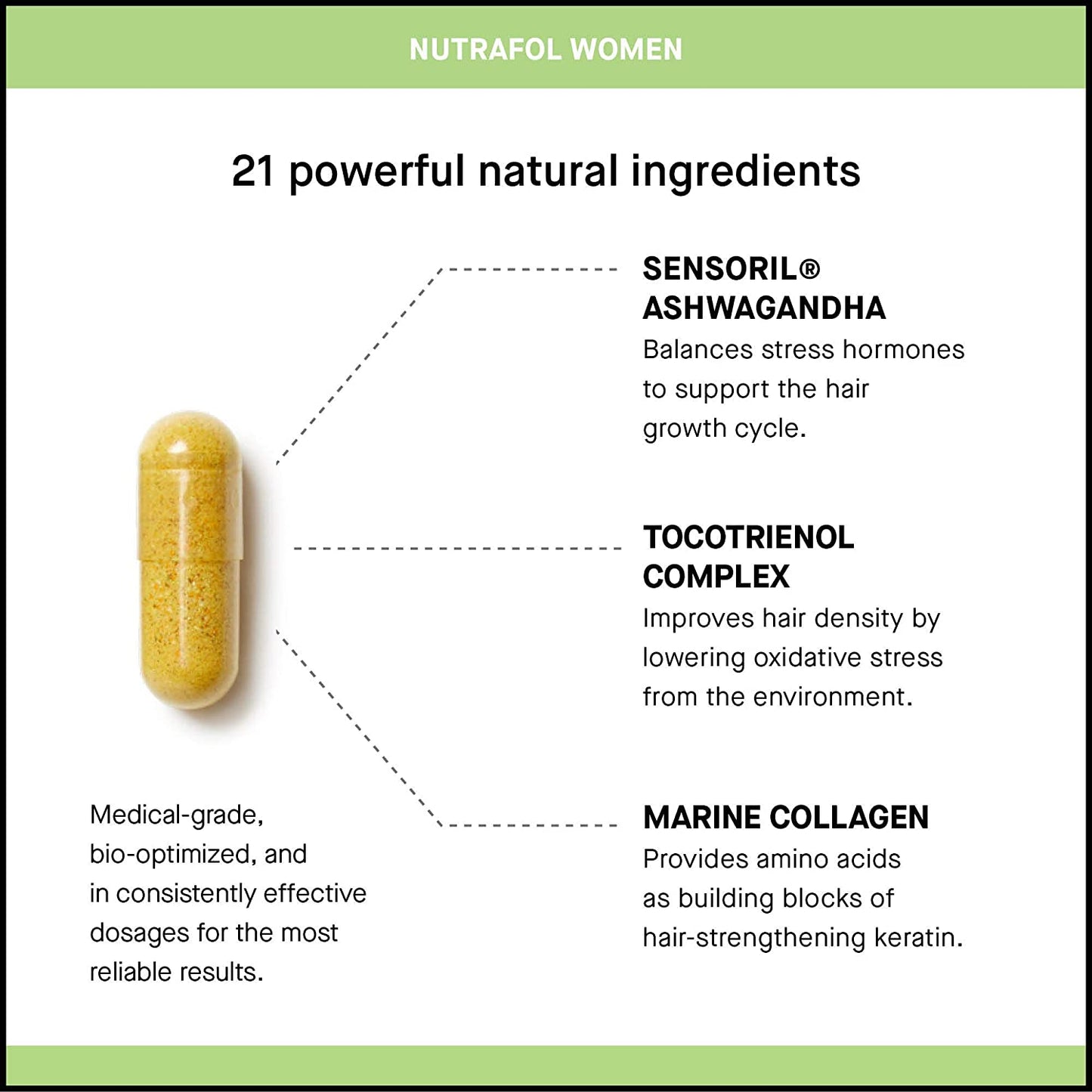 Nutrafol Women/Men/Women Balance 120 Tabs (Strengthen Hair Growth)